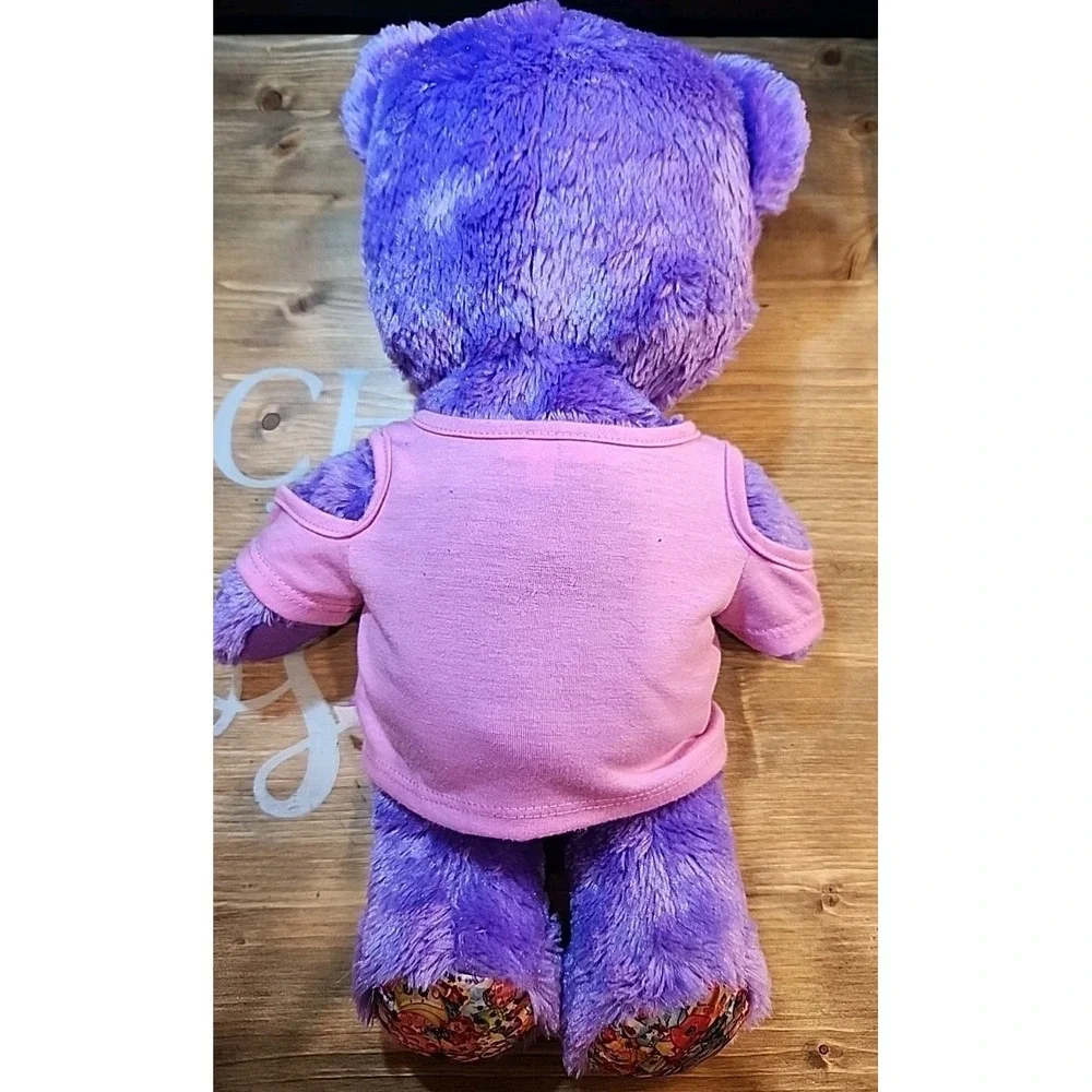Build a Bear BAB Limited Edition Shopkins Pretty Purple Plush Bear‎ Clothes
